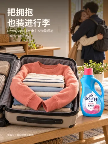 Downy衣物护理封面