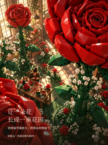 乐高玫瑰花束 · 第3页