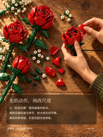 乐高玫瑰花束 · 第4页