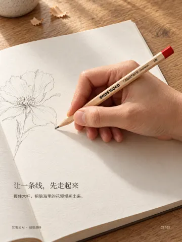 Caran d’Ache Swiss Wood HB 木铅笔 · 第2页