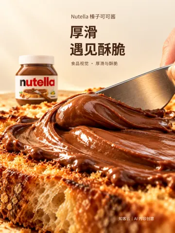 Nutella 榛子可可酱封面